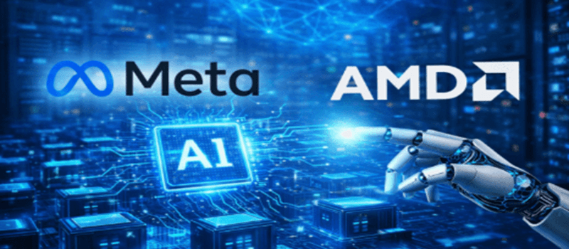 AMD Shares Jump After Major AI Agreement With Meta